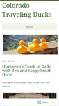 Mobile Screenshot of coloradotravelingducks.com